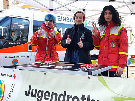 JRK beim "Tag der Sicherheit" in Celle