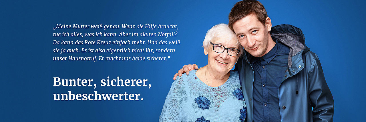 Hausnotruf, Sohn mit Mutter