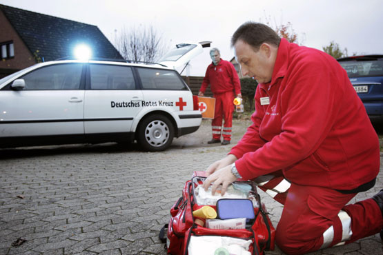 First Responer Team im Einsatz